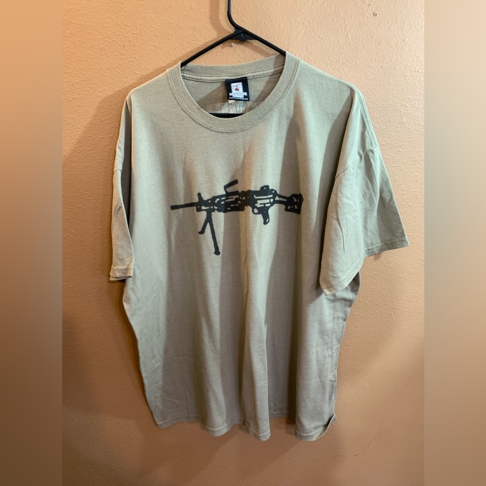 Vintage 1980's No Stress Gun T-Shirt - 2XL